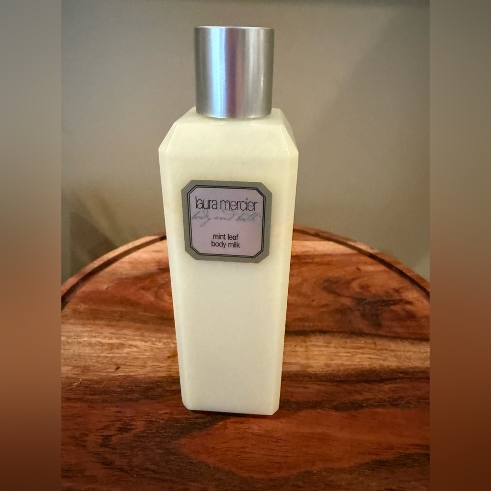 Laura Mercier Body Milk Mint Leaf Lotion‎ Body & Bath 8oz / 200ml Rare